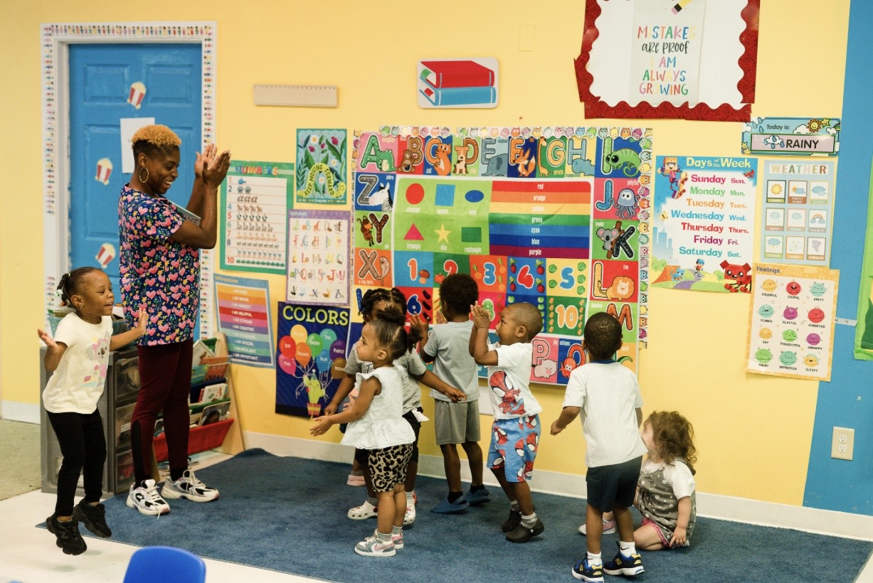 Children and staff enjoying real moments at Blessing Assurance
